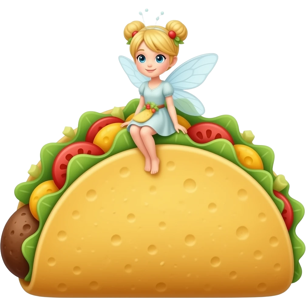 fairy taco emoji
