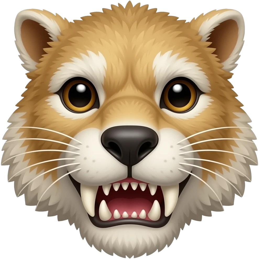 Kepala smilodon betaring emoji
