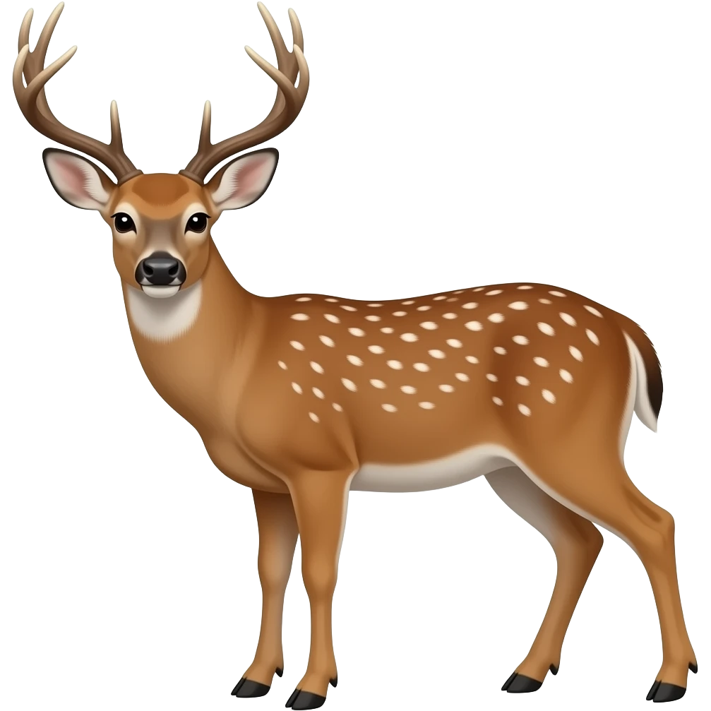 Stag deer emoji