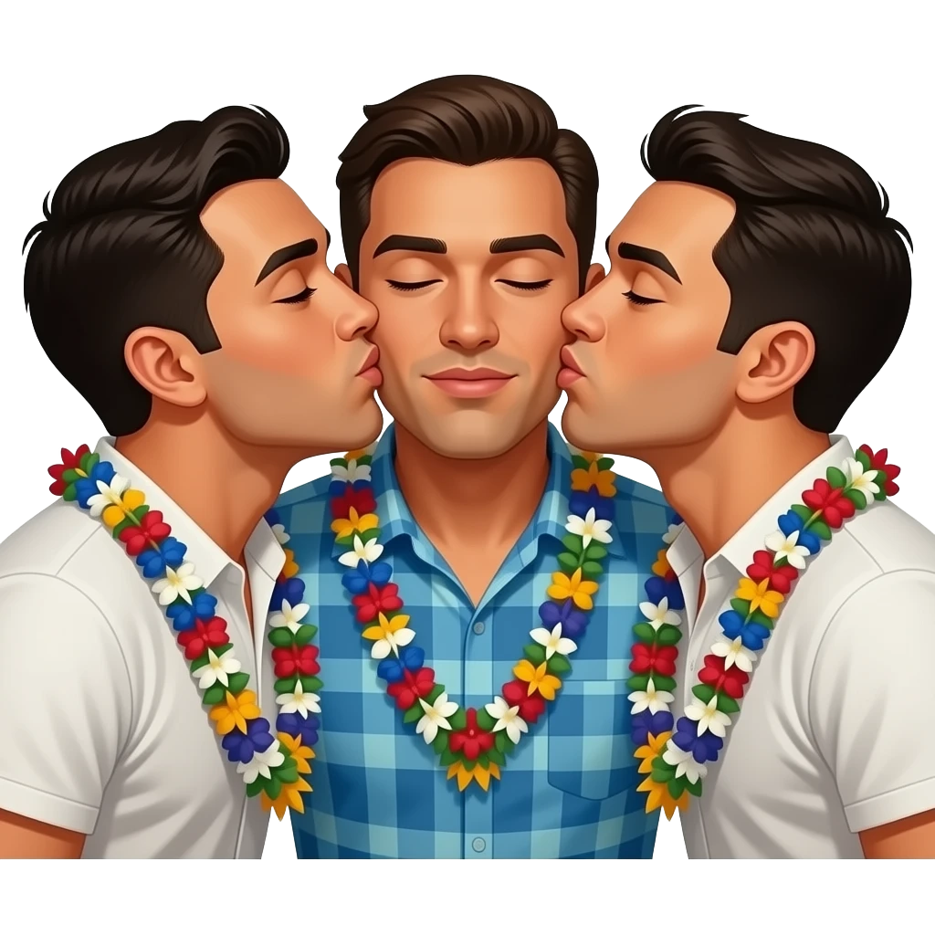 guys in fiji frat all kissing and being homosexual emoji