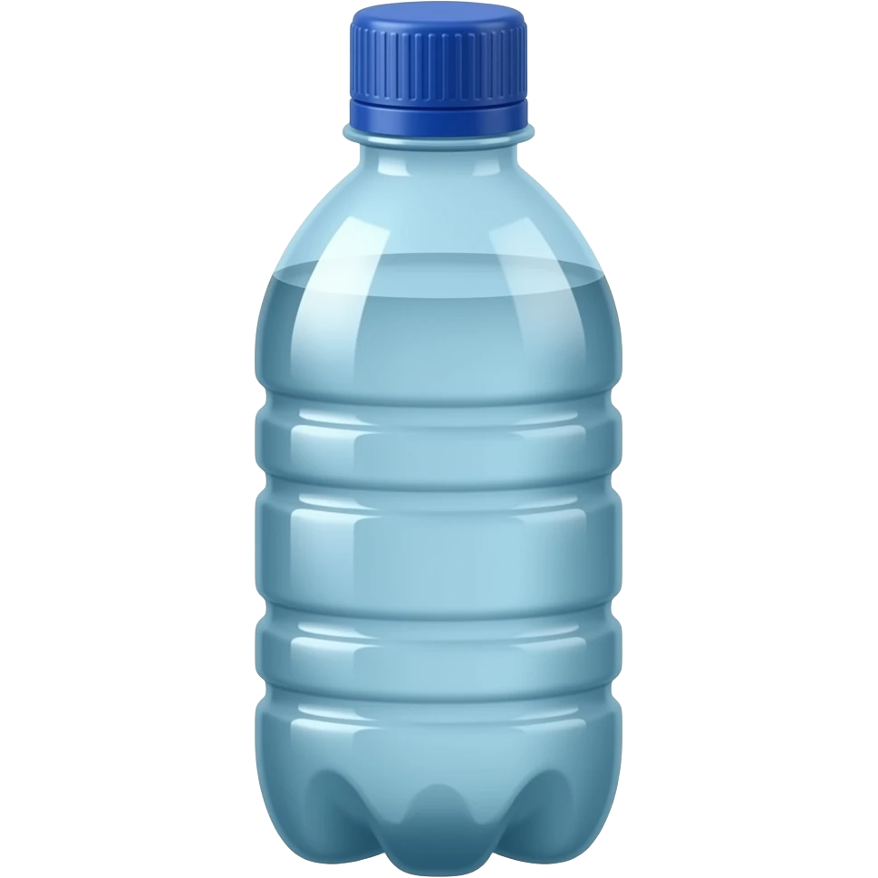 Emoji botella de agua emoji