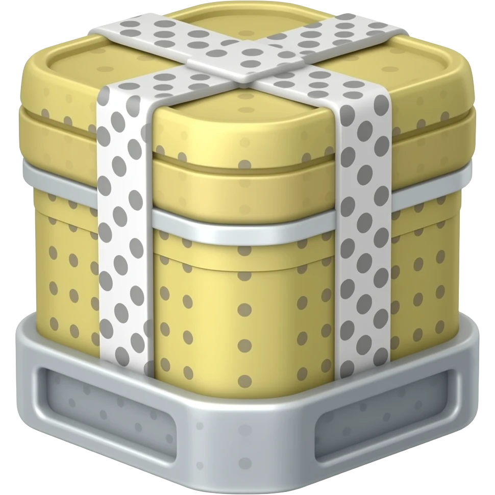 Gefäss mit Punkte emoji