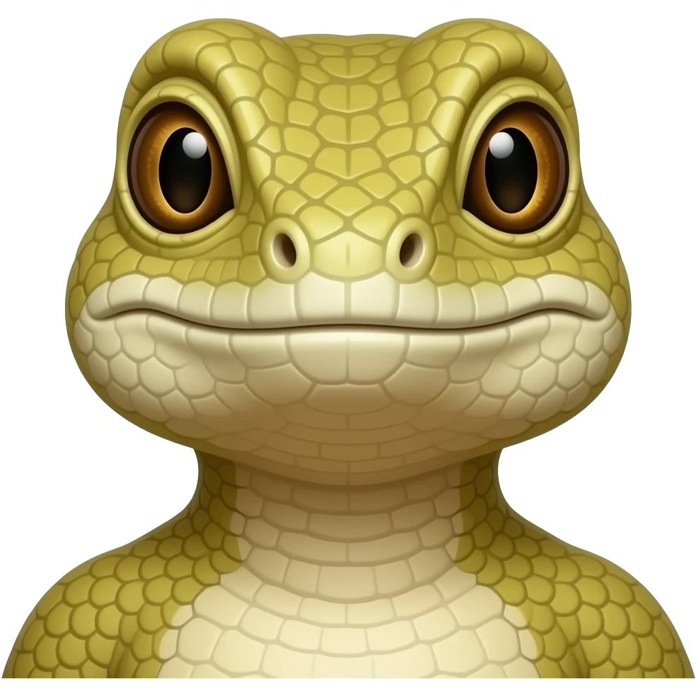 lizard head and sholders emoji