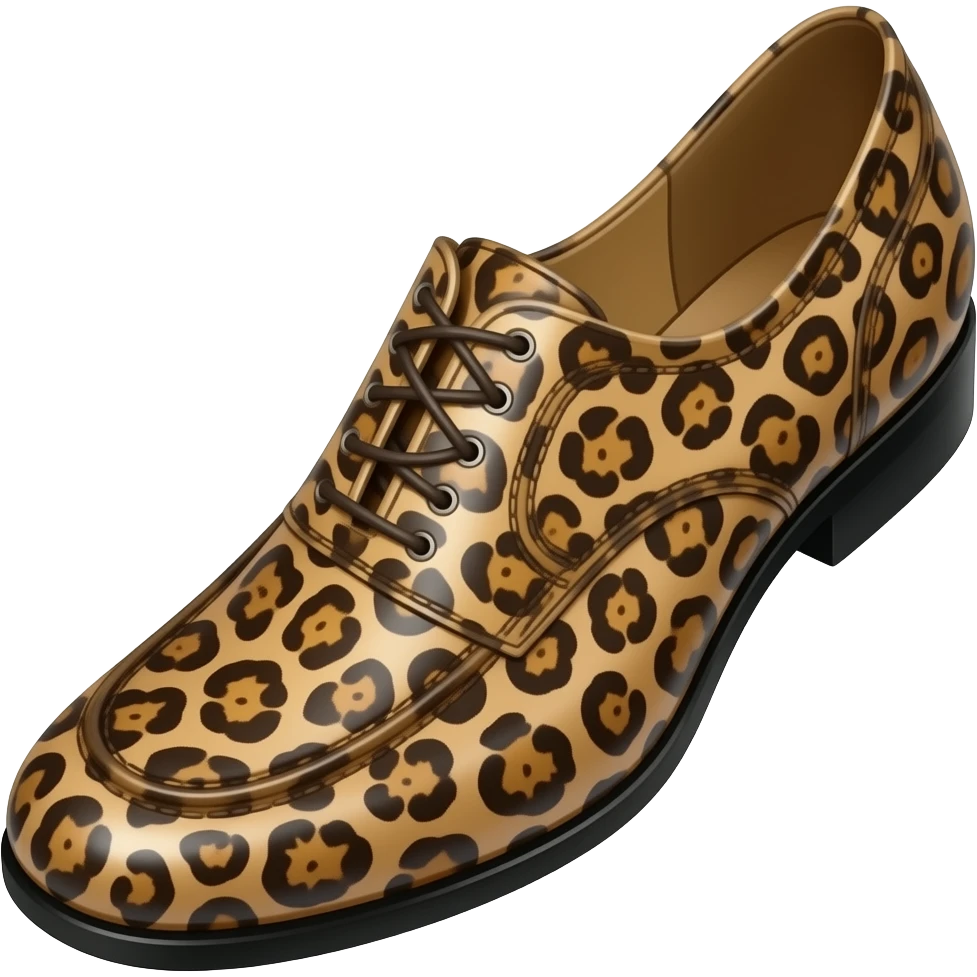 LEOPARD PRINT CROC SHOE emoji