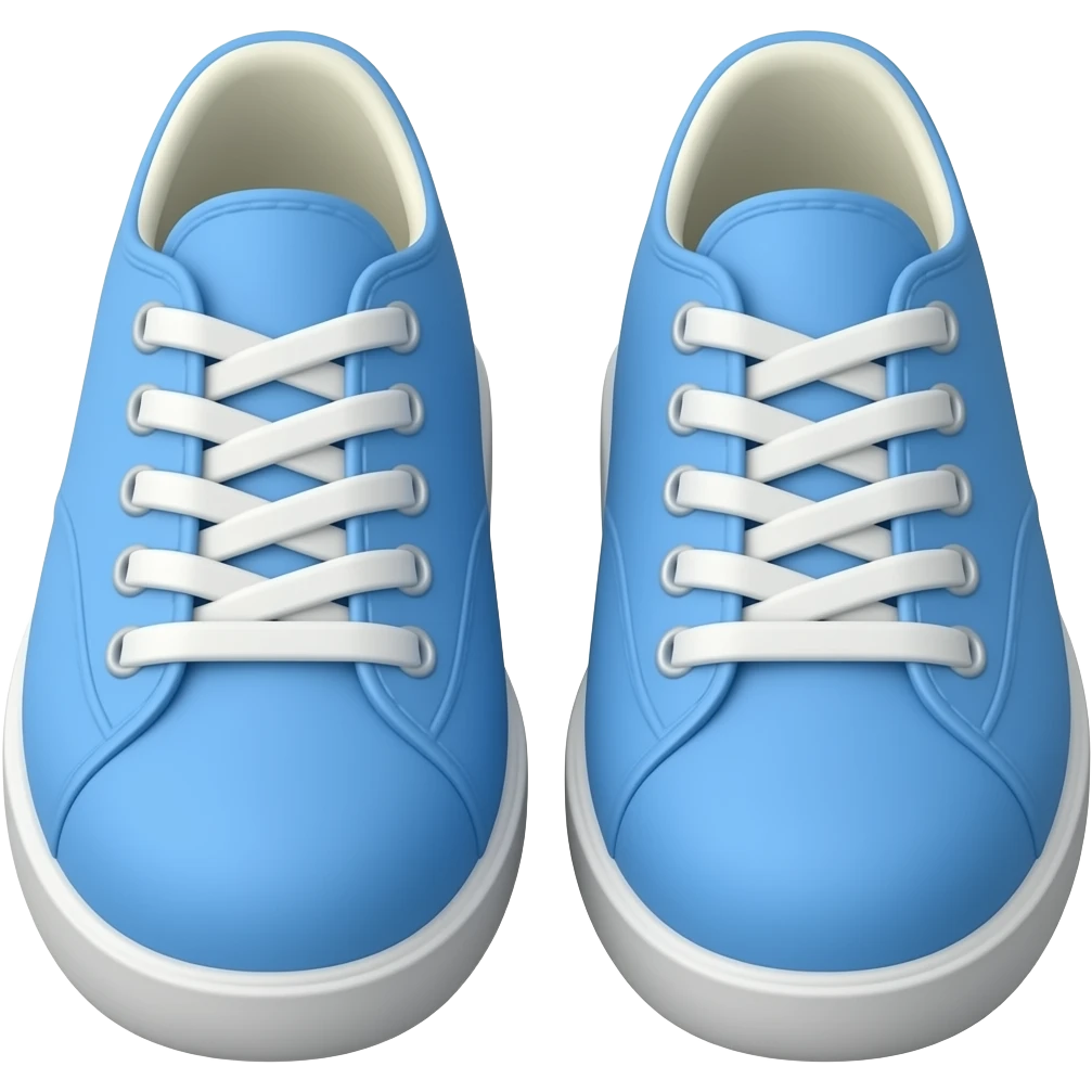 blue shoes emoji