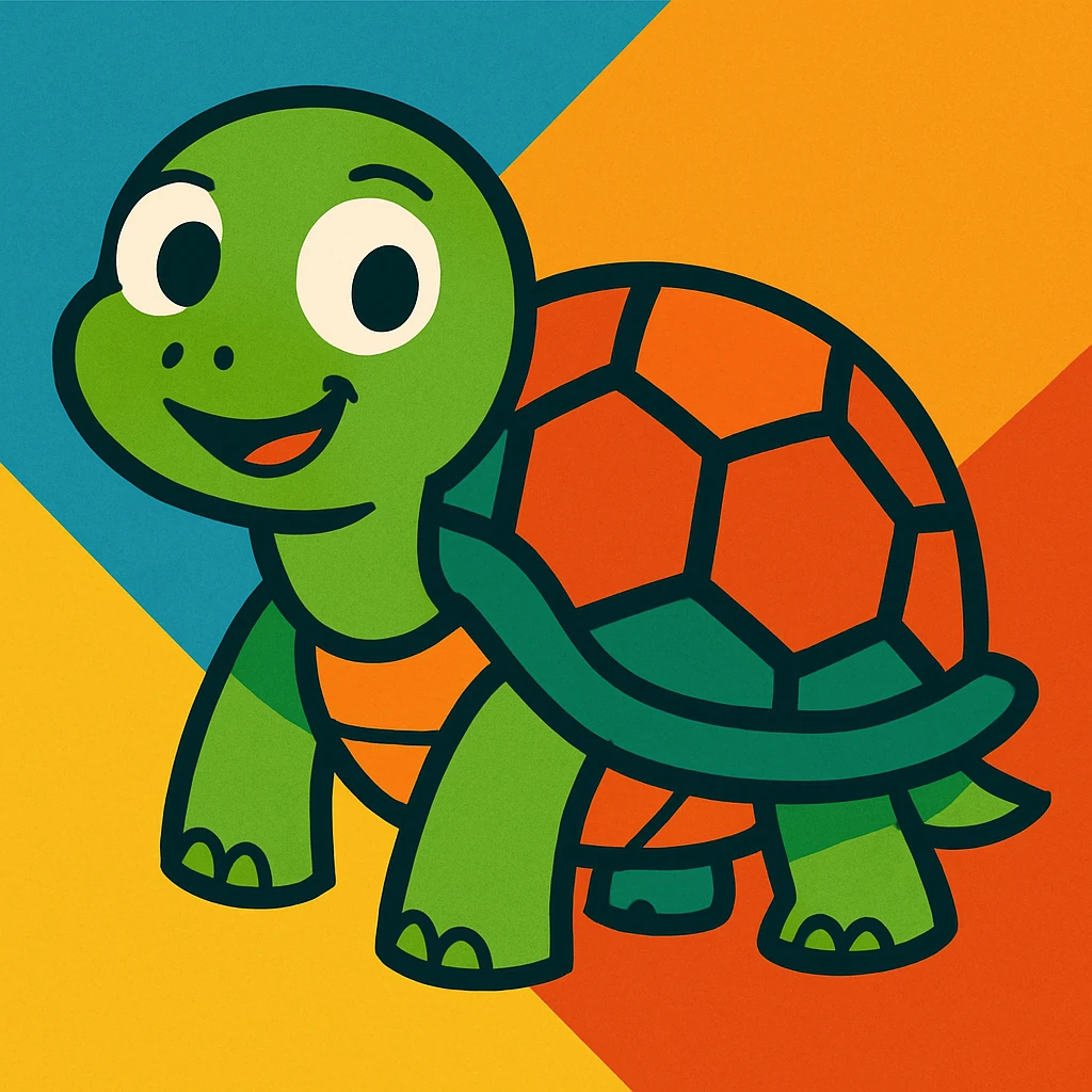 cartoon turtle emoji