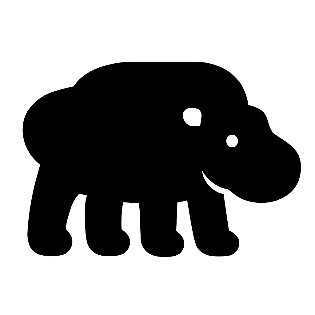 Hippopotamus emoji
