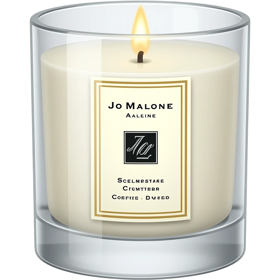 jo malone scented candle emoji