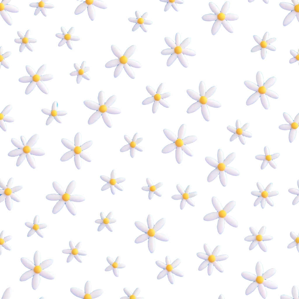 blue and white floral pattern emoji
