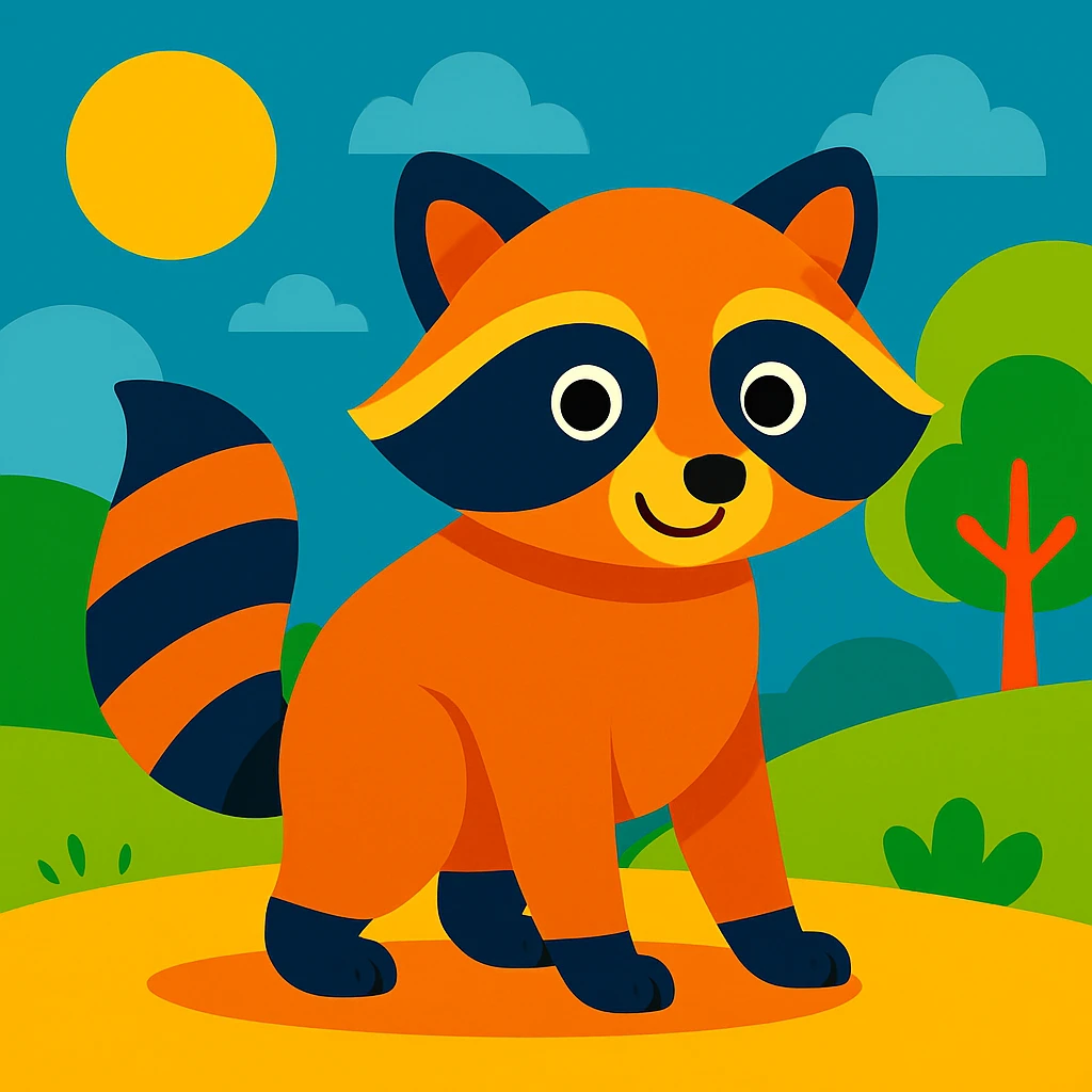Raccoon emoji