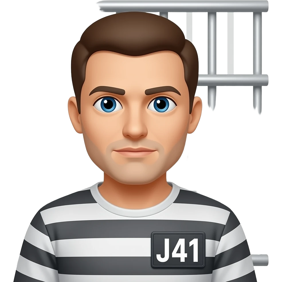 Straight to jail emoji