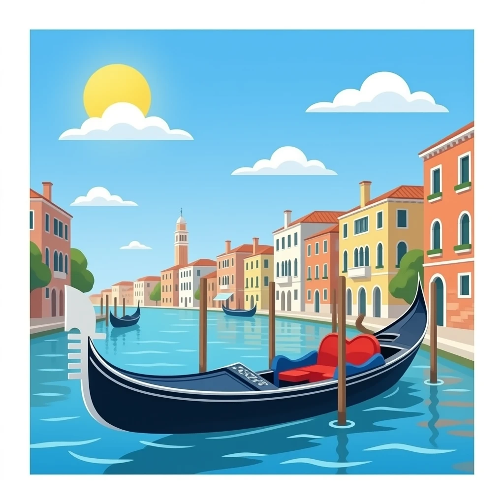 Gondole venise emoji