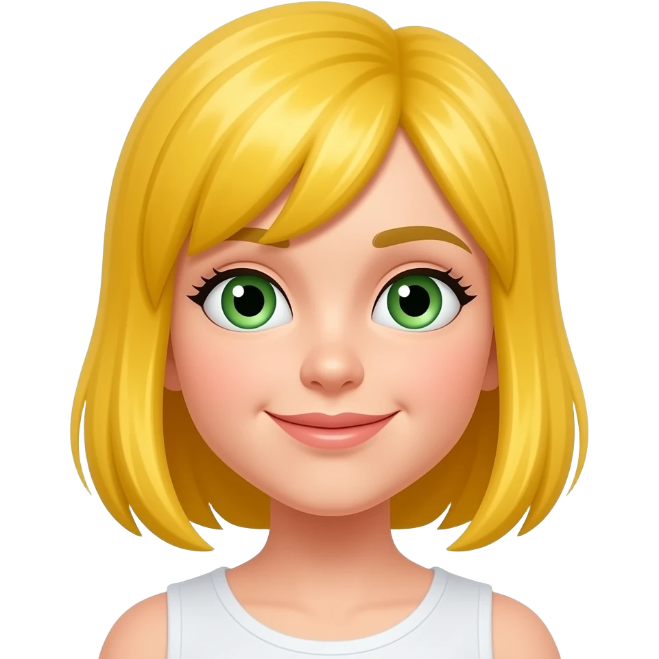 Sarısın yesil gozlu kız emoji