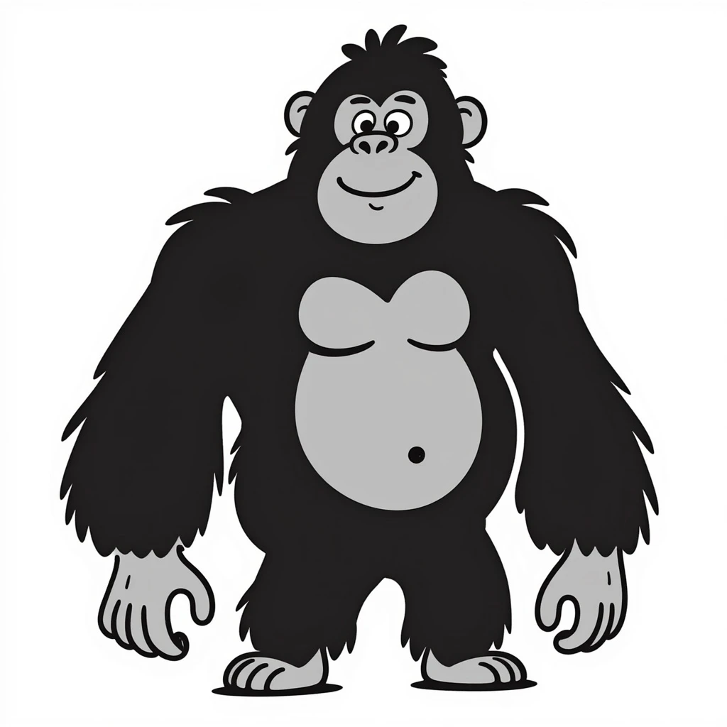 Gorilla emoji