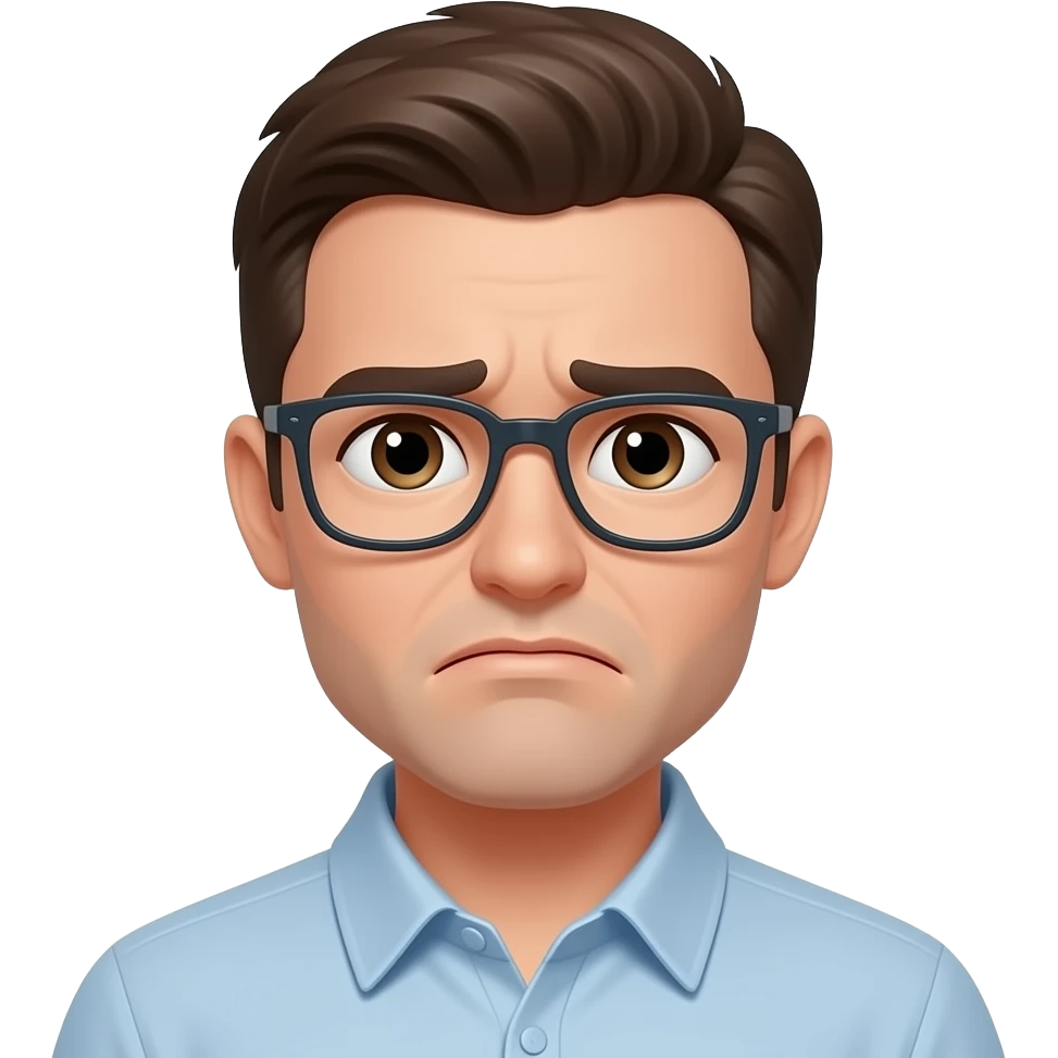 I’m disappointed emoji