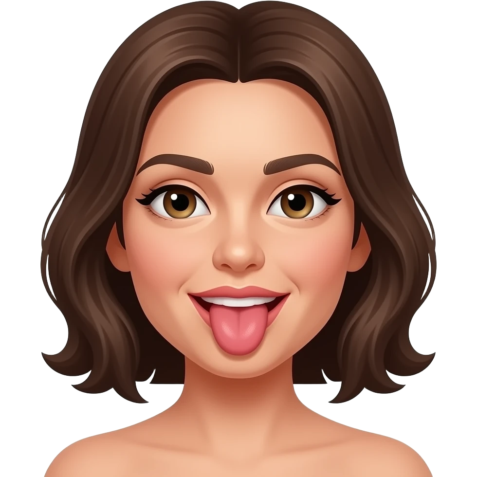 licking coochie emoji