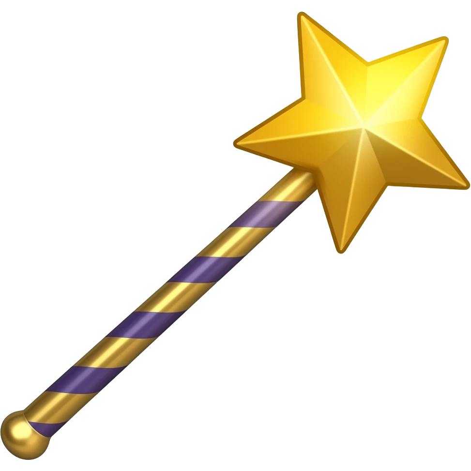 magic wand emoji