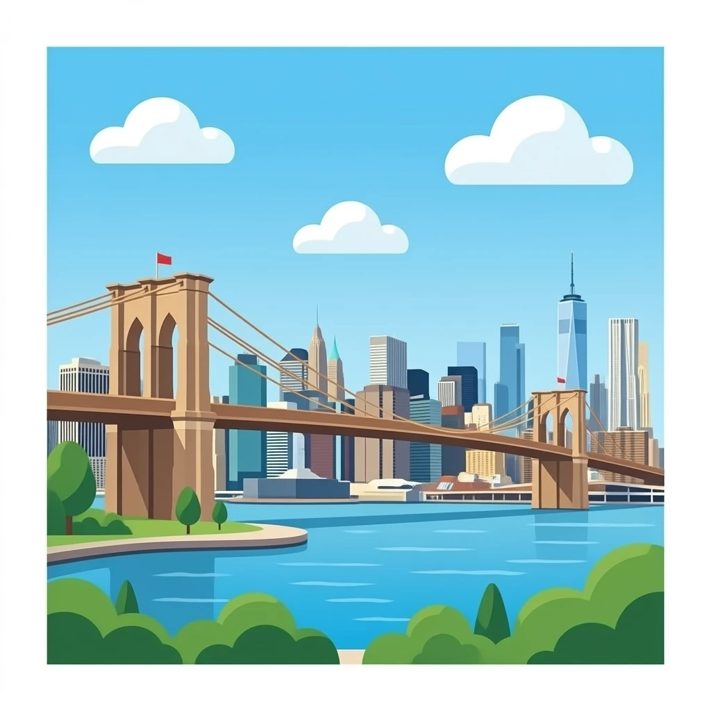 Brooklyn Bridge emoji