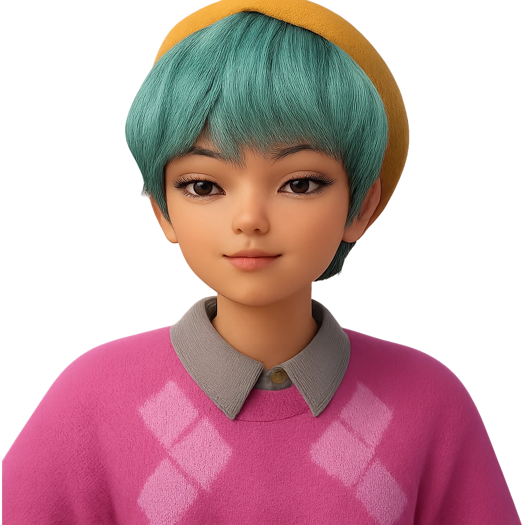 Extract the character from the image and place it on a transparent background, keeping the original style and appearance. emoji