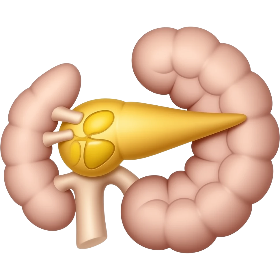 acure anatomical representation of the pancreas emoji