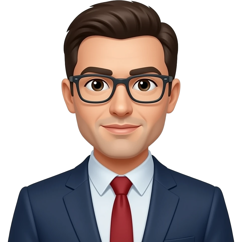 Male language interpreter emoji