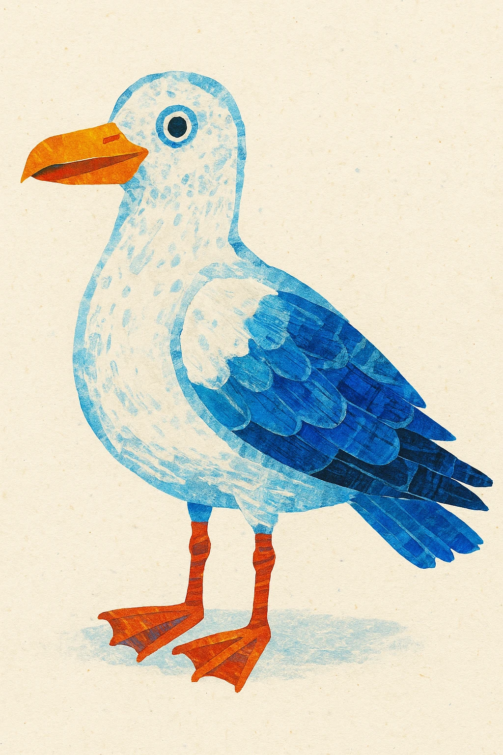Eric carle seagull emoji