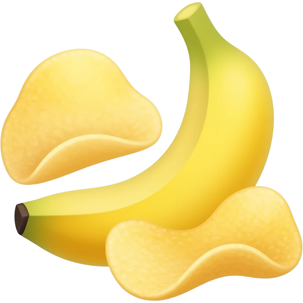 Banana chips emoji