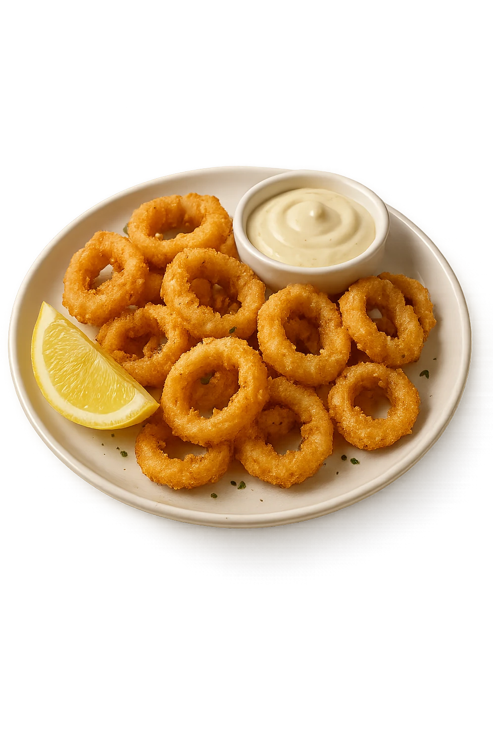 Calamari su un piatto emoji