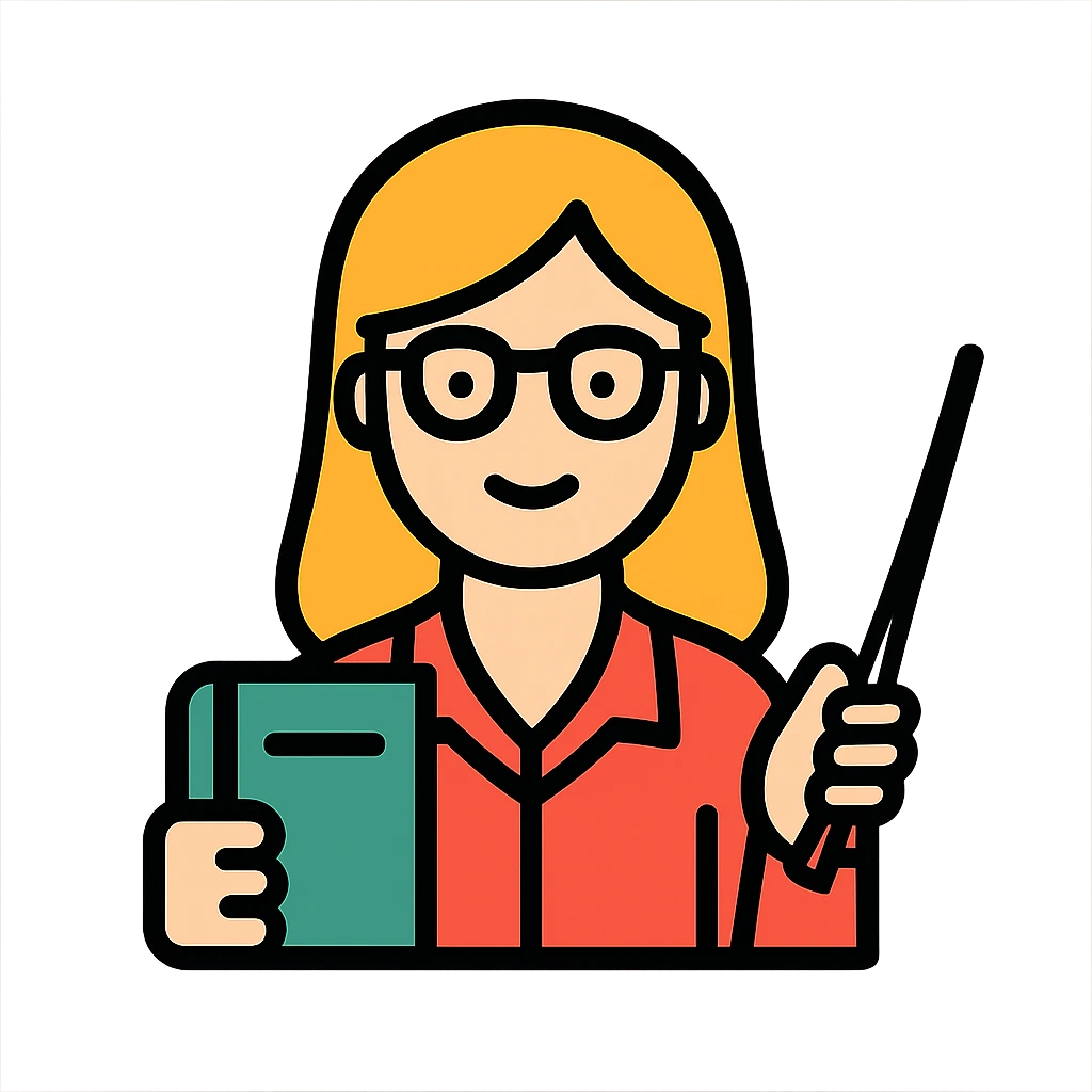 blond female teacher emoji