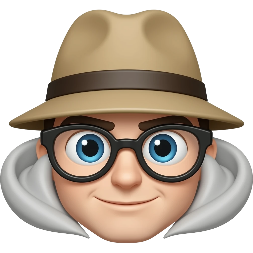 inspector glasses emoji