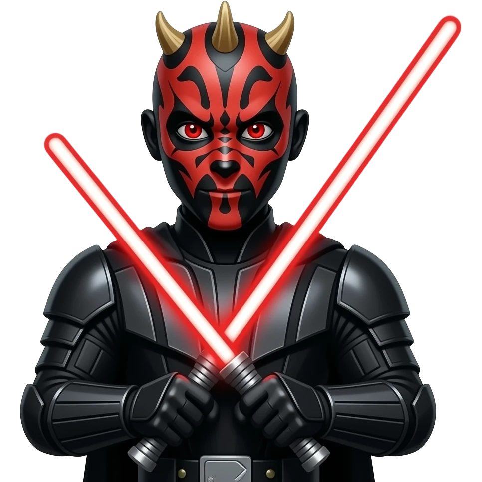 Dark maul dans star wars emoji