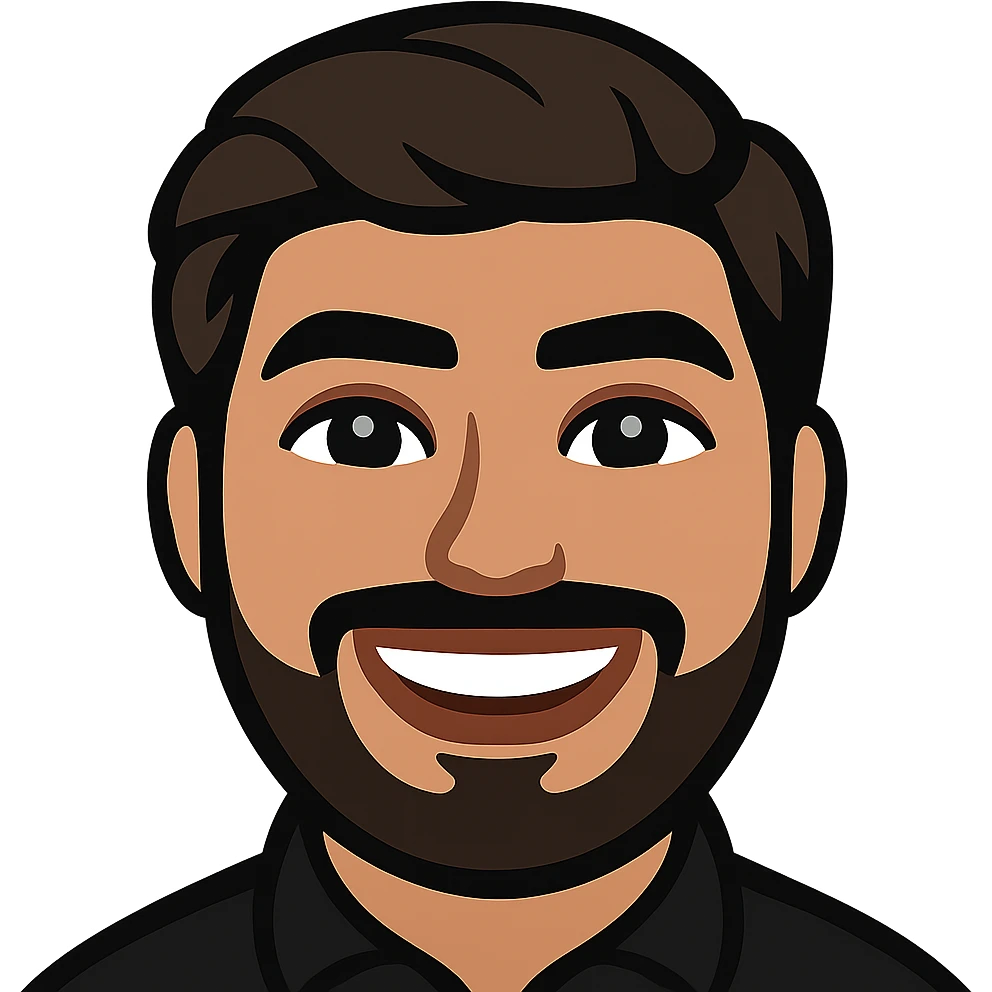 Create a clear and expressive custom emoji from the photo, cropped to the face and shoulders, with a circular format and transparent background suitable for Slack custom emoji upload. emoji