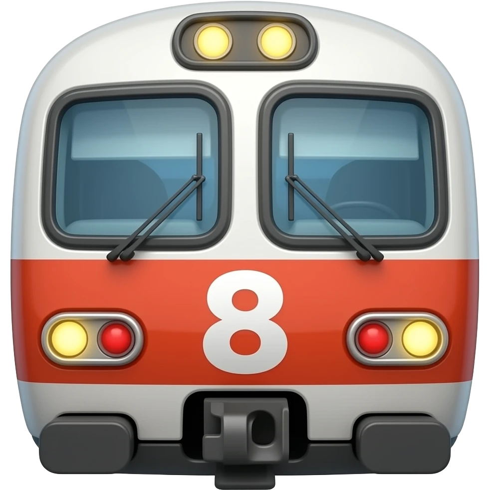 Train 8 emoji
