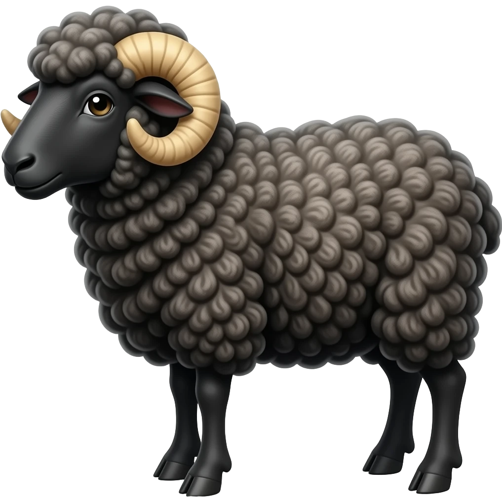 Oveja negra emoji