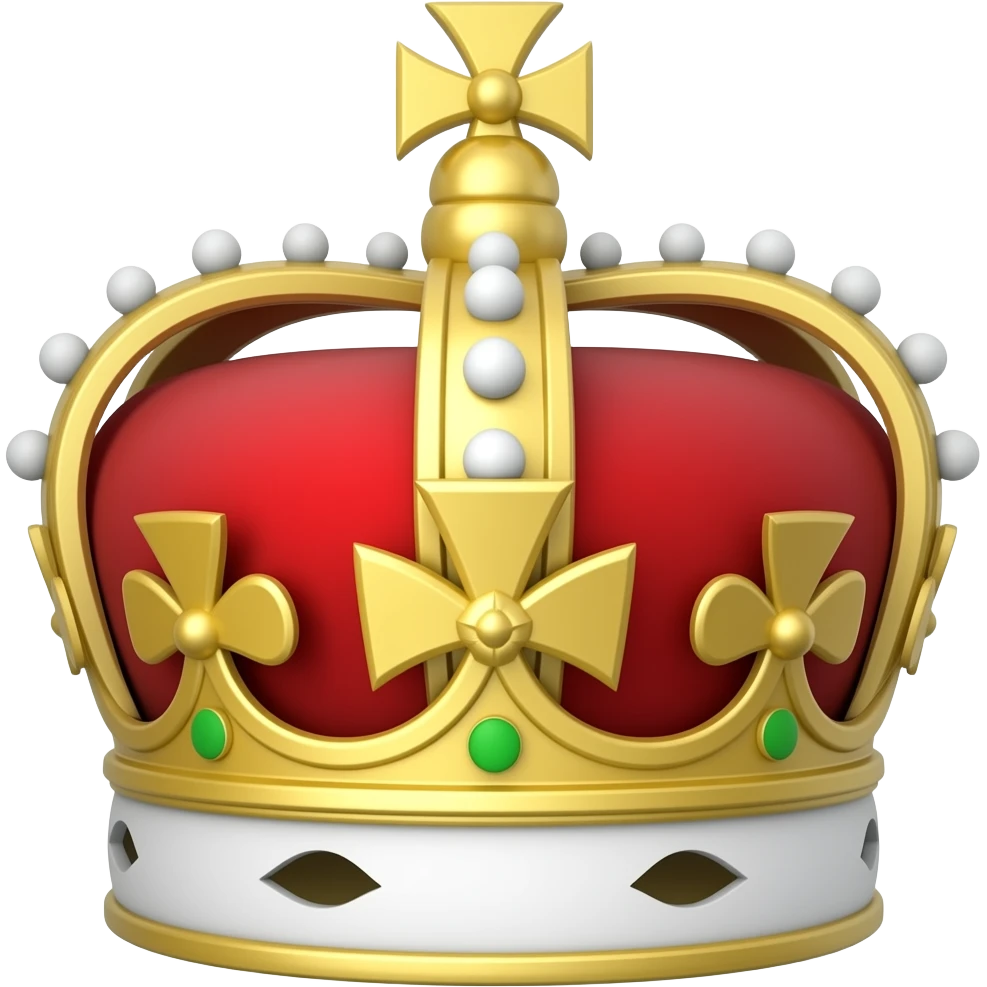 una coronita con la letra “H" emoji