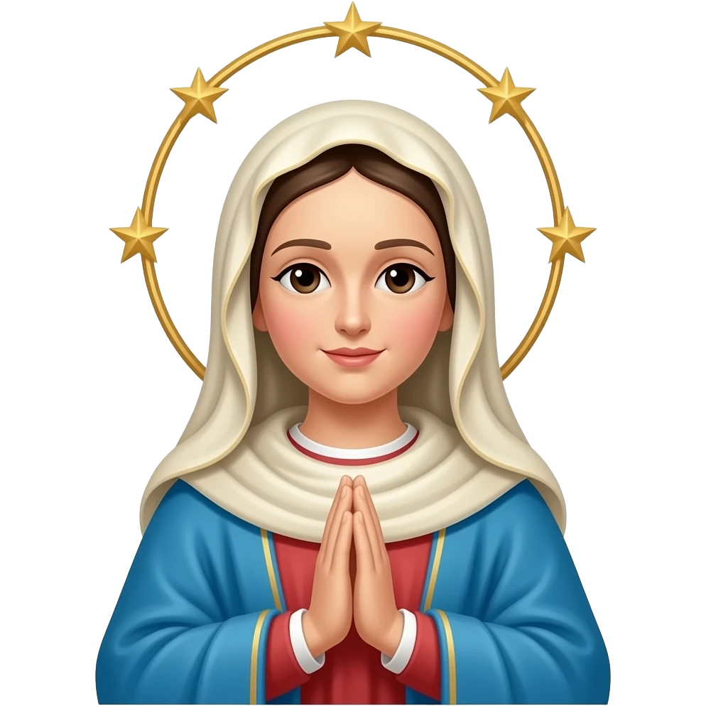 Nossa senhora aparecida preta emoji