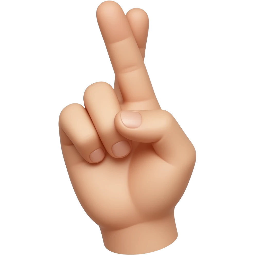 Entrechar mano emoji