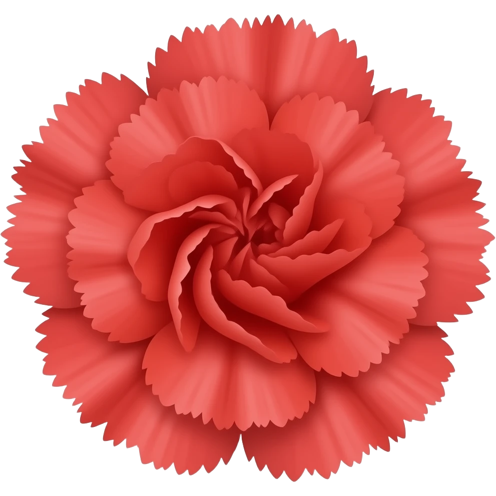 Red carnation emoji