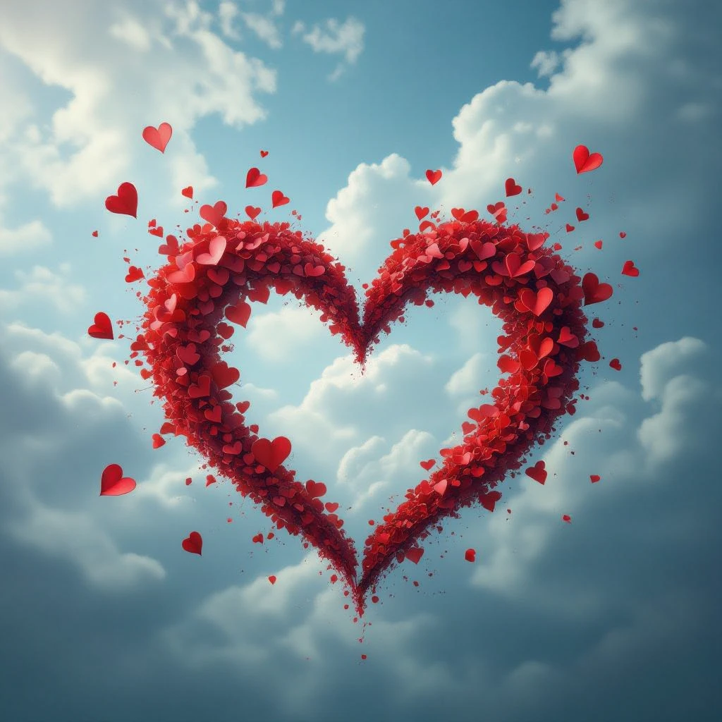 dramatic heart emoji