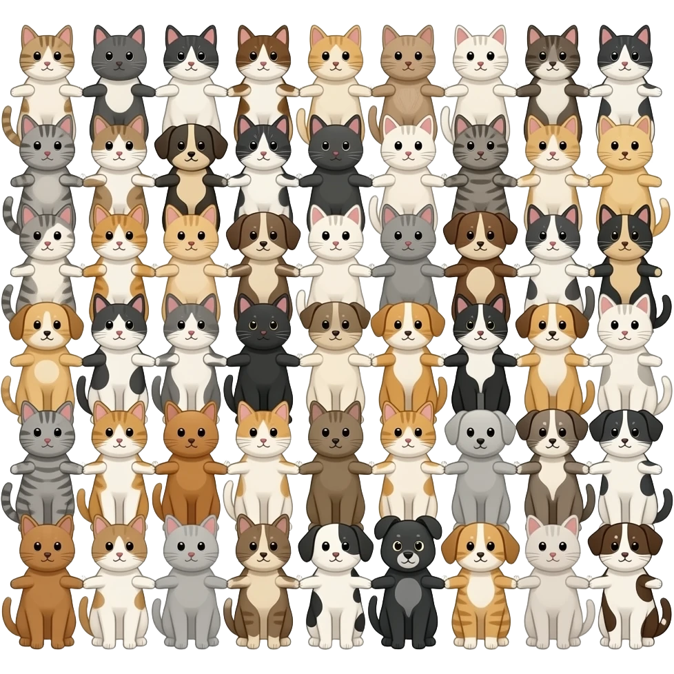 500 little cat 1000 little dog hook up emoji