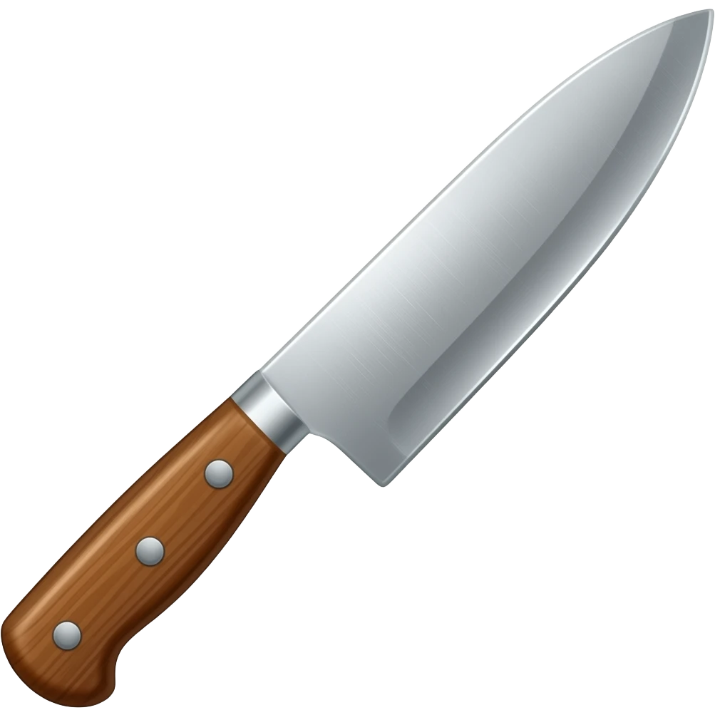 кухонный нож emoji