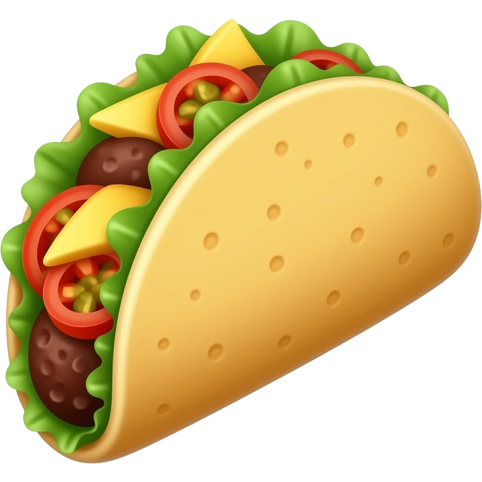 crea un emoji de taco emoji