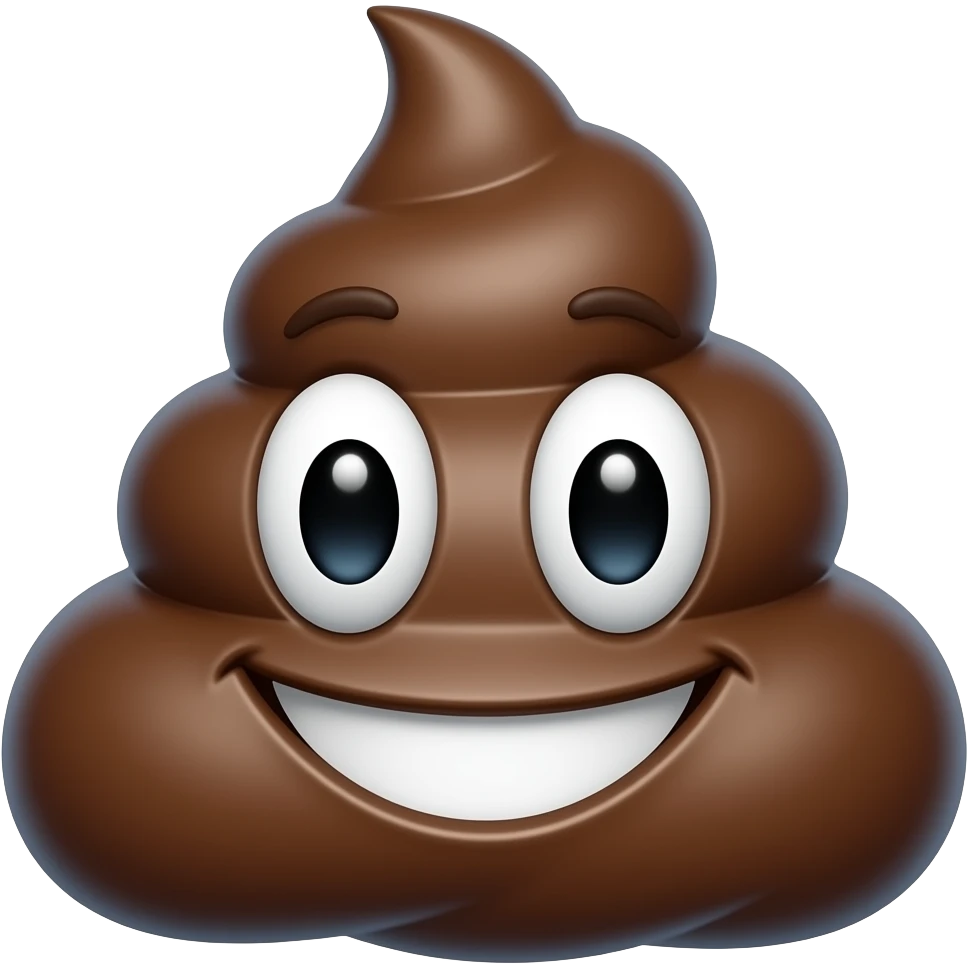 #0014dc neon poop emoji smile emoji