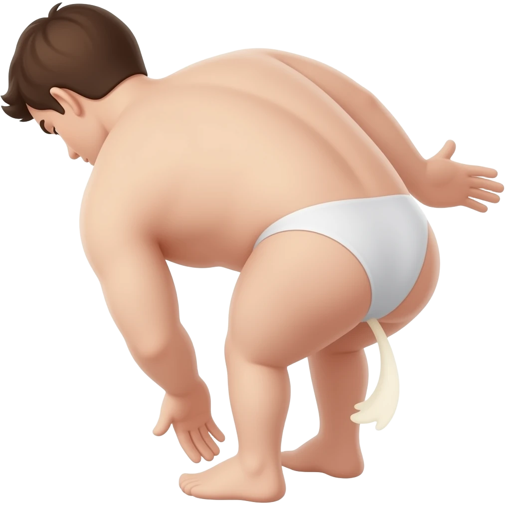 Caca en train de faire caca emoji