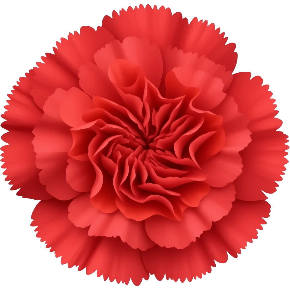 Cravo vermelho flor emoji