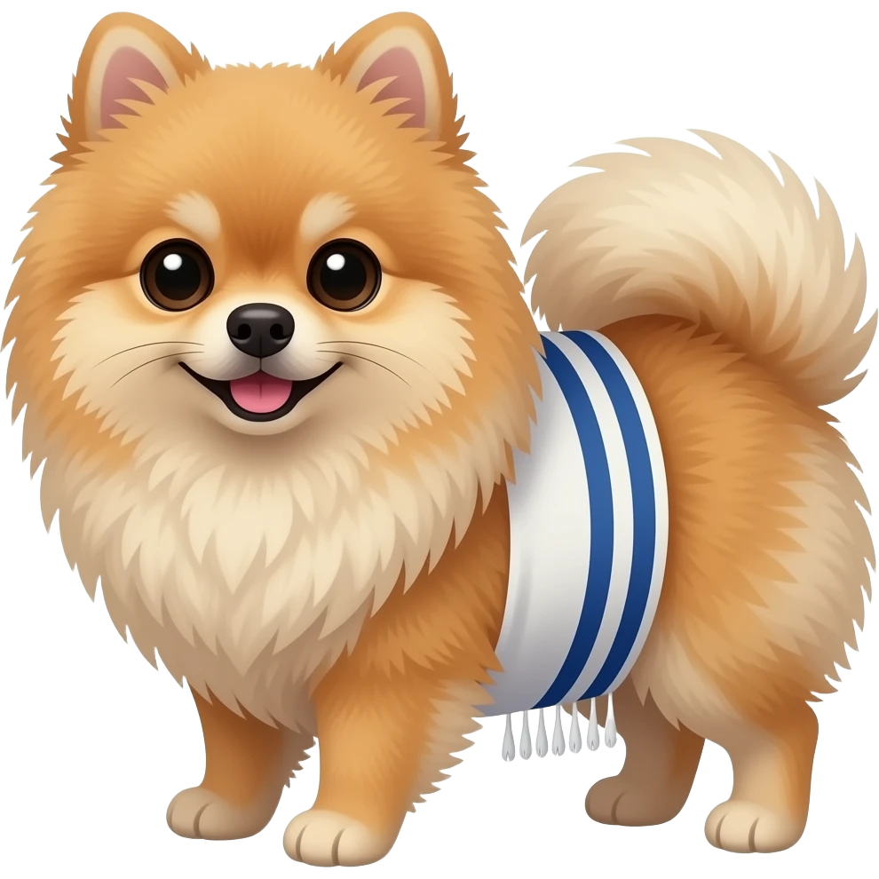 ultra orthodox pomeranian emoji