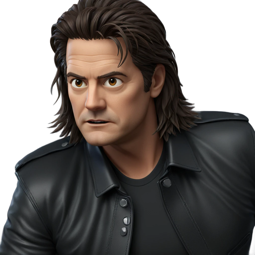 cool guy in leather jacket emoji