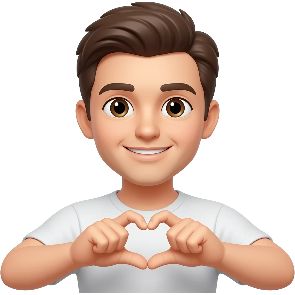 Emoji making a heart with fingers like this🫰🏼 emoji