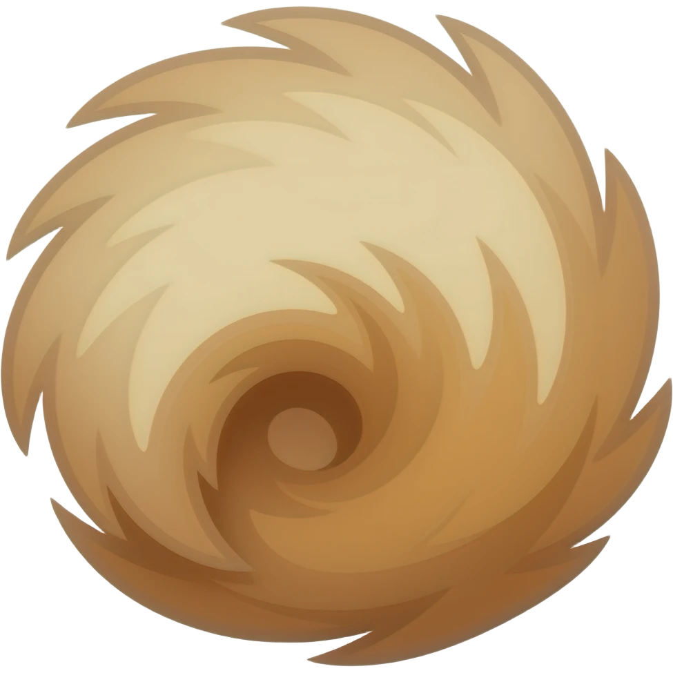 Pomeranian tail emoji