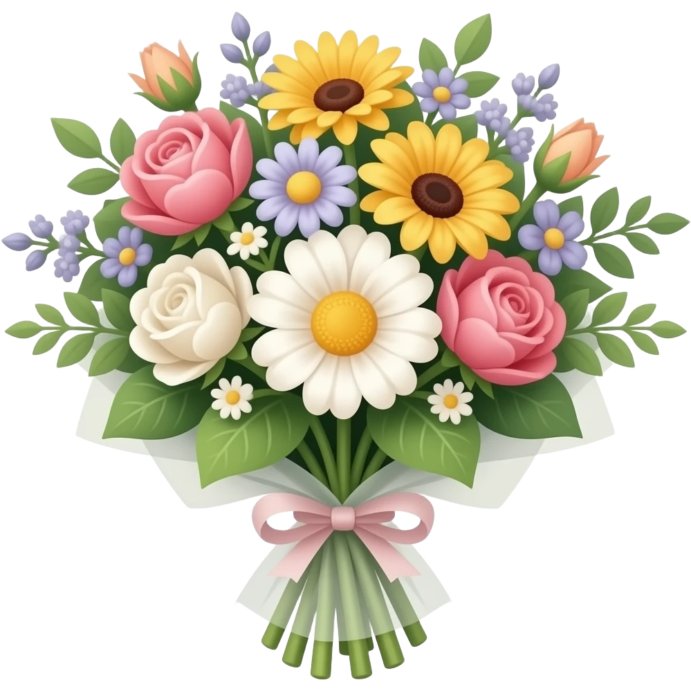 Flower bouquet emoji